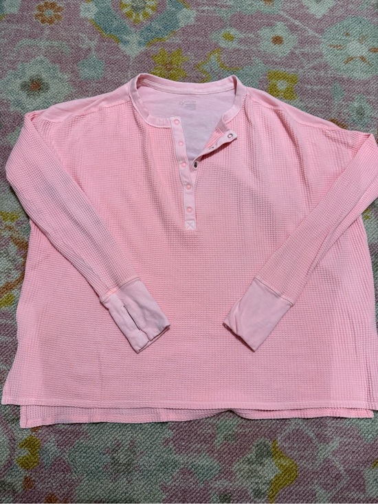 aerie Tops - Offline by Aerie Waffleknit Henley